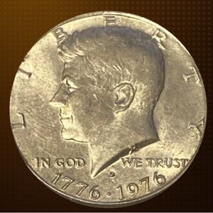 TWO Bicentennial Kennedy Half Dollar Coins